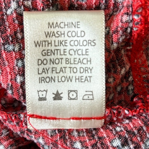 Max Studio Red Sleeveless Tiered Tunic/Dress. Size 2X. Great for Layering! - Picture 5 of 8